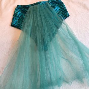 High waisted mermaid bottoms xs